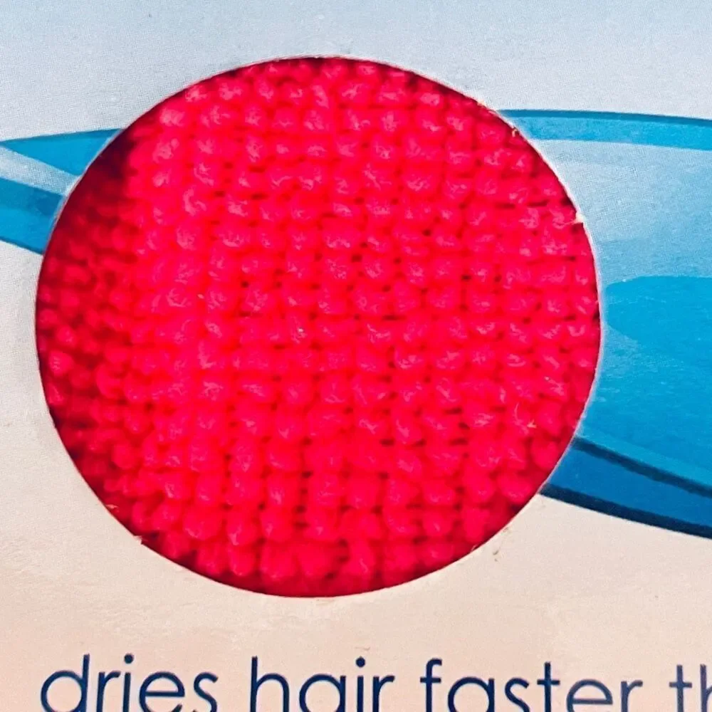 New 9 Microfiber Hair Wrap Hair Towel Pink Yellow